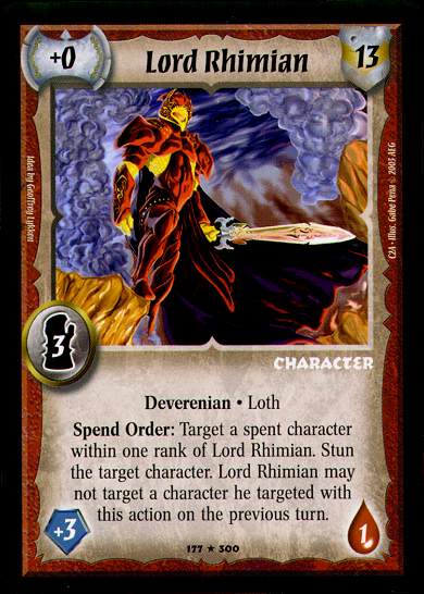 Lord Rhimian - Foil